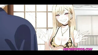 Dress up, liebling, fan-service - Schüchternes romantisches paar verliebt - Anime-hentai